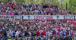 Little 500 race weekend 2026 crowd Indiana University Bloomington Little 500 race weekend 2026 crowd Indiana University Bloomington